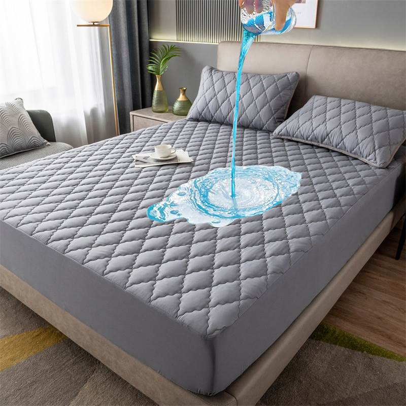 Waterproof Mattress Protector Breathable - Drap-housse élastique matelassé imperméable, protège-matelas pour