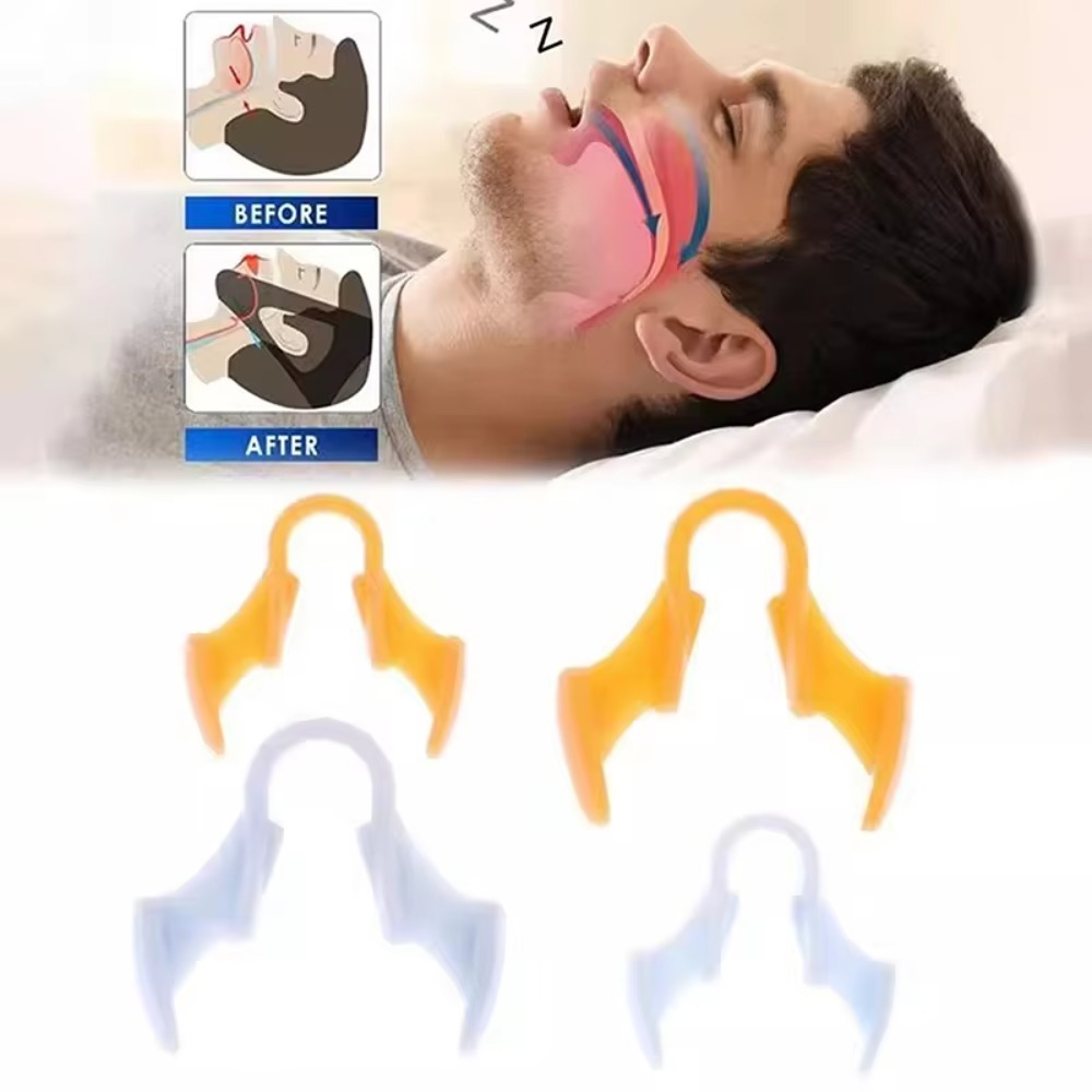 Anti Snore Contour Pillow - 2 pièces, mini dispositif anti-ronflement, pince
