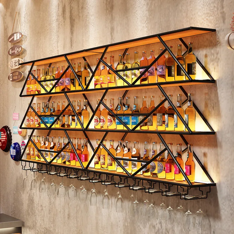 Étagère à vin murale en fer fo - Storage & Organization avis et prix