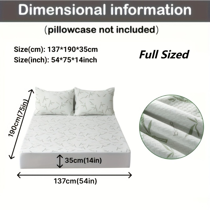 MEICARE Protecteur de matelas  - Waterproof Mattress Protector Breathable avis et prix