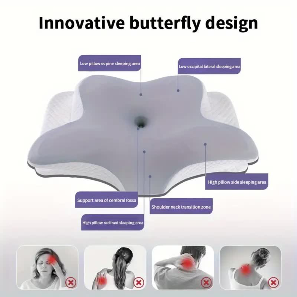 Oreillers en mousse à mémoire  - Anti Snore Contour Pillow avis et prix